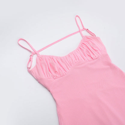 Cullen Midi Dress - Pink