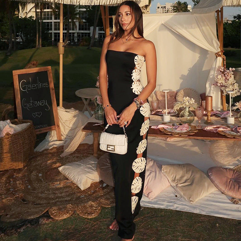 Flowerina Swimsuit - Black