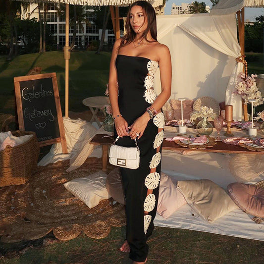 Flowerina Swimsuit - Black