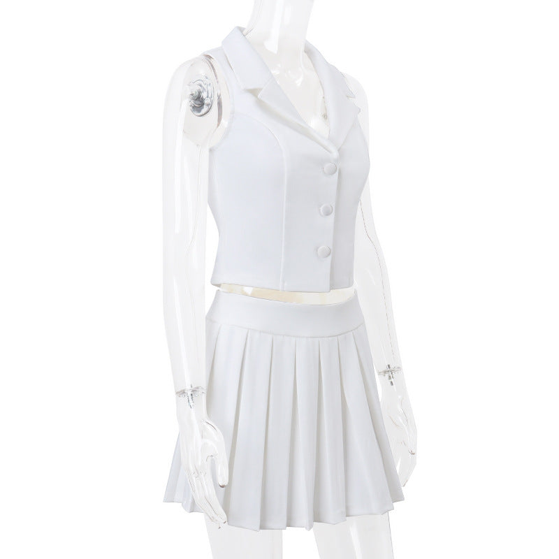 Hadid Co-ord - White