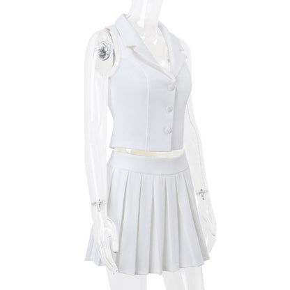 Hadid Co-ord - White