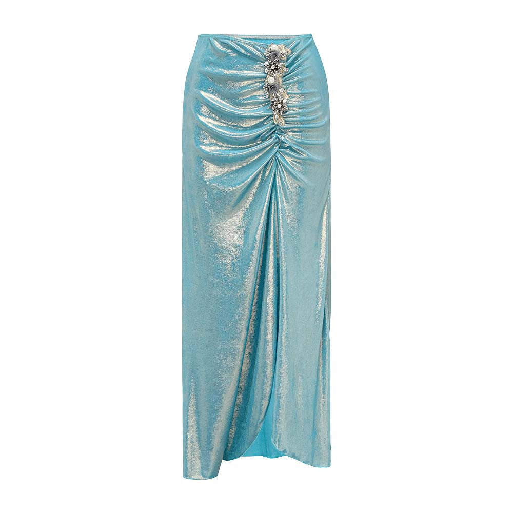 Coastal Chic Swimsuit Set - Blue