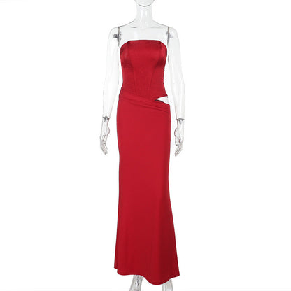 Tess Maxi Dress - Red
