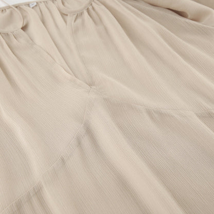 Ronnie Sheer Dress - Khaki