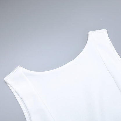 Bodrum Mini Dress - White