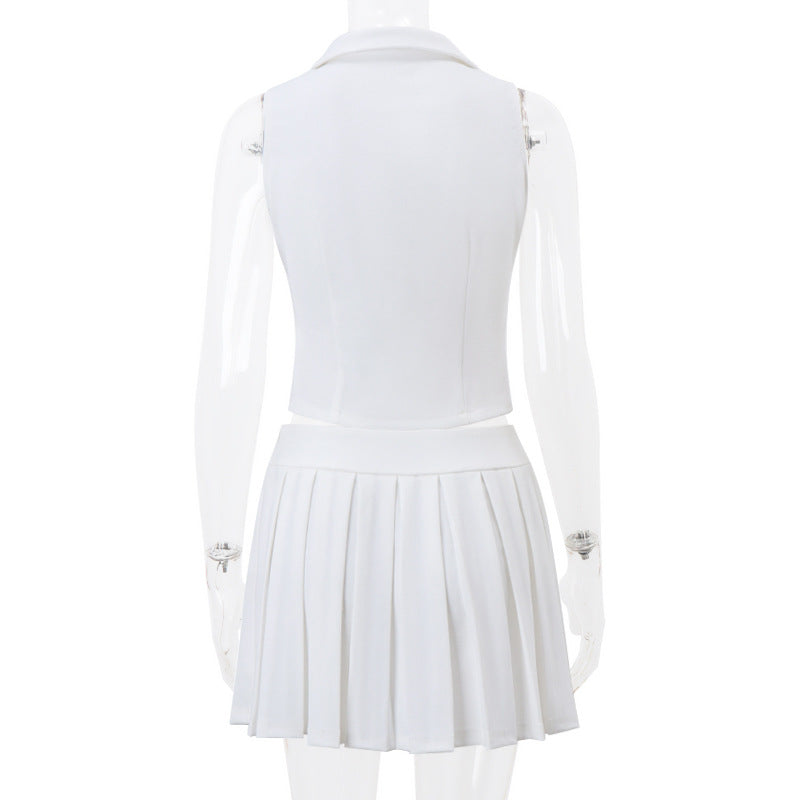 Hadid Co-ord - White