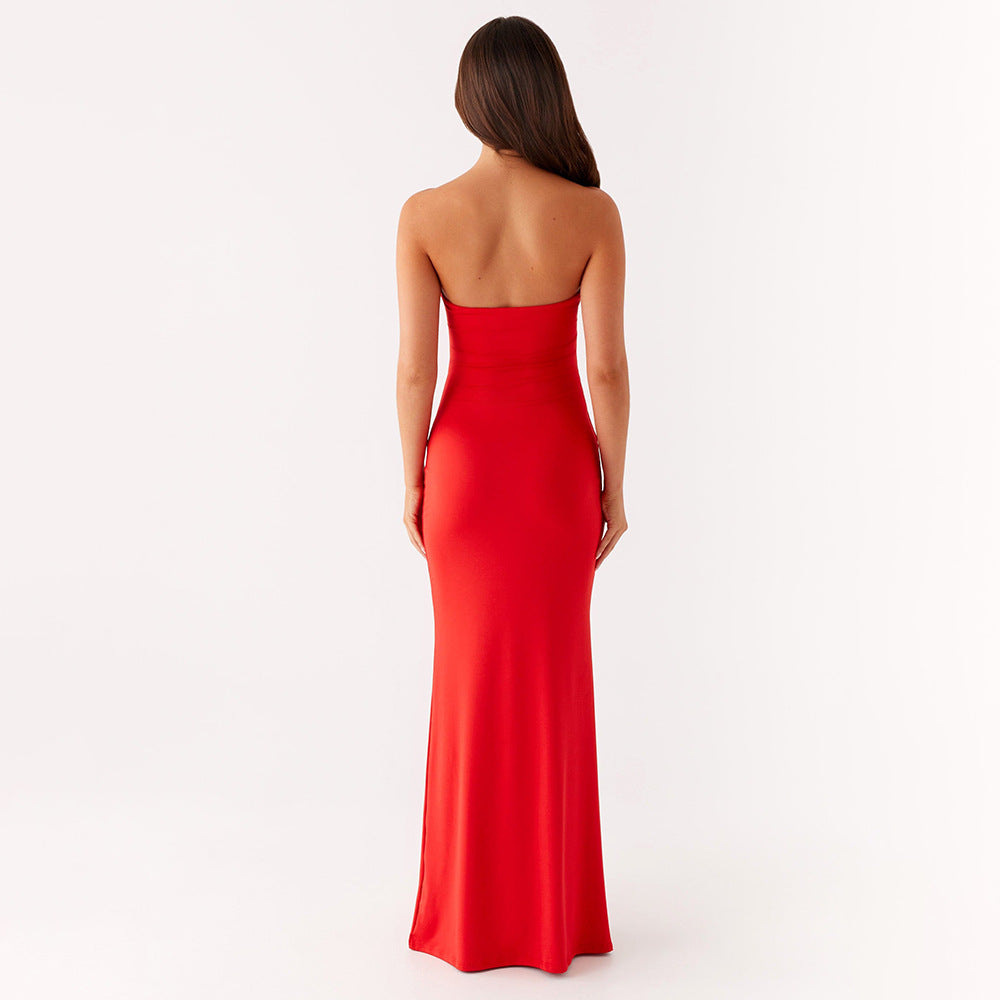 Charlotte Maxi Dress - Red
