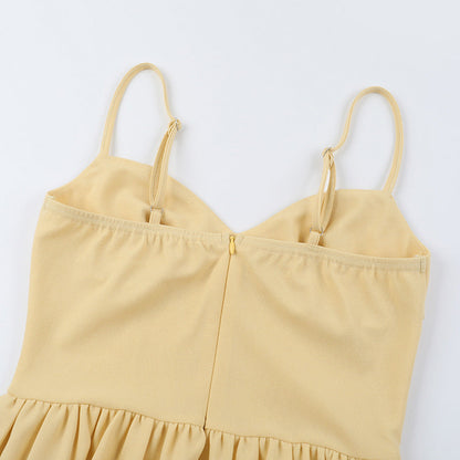 Sampson Midi Dress - Yellow