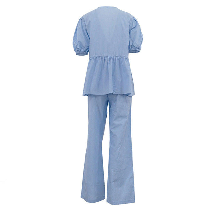 Marinda Co-ord Set - Blue