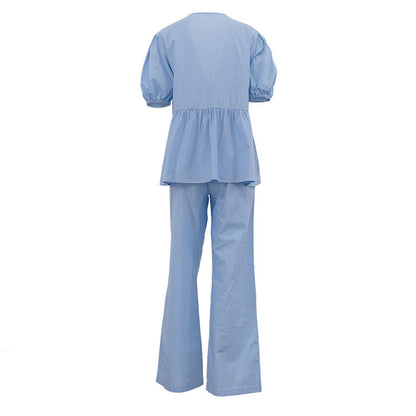 Marinda Co-ord Set - Blue