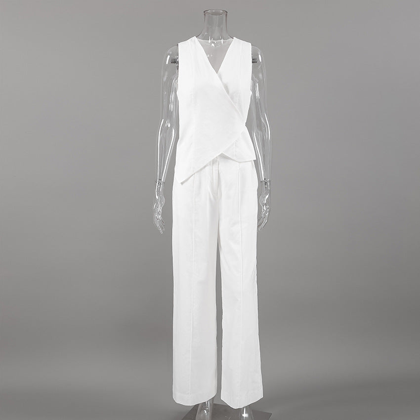 Clanton Co-Ord set - White