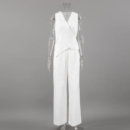 Clanton Co-Ord set - White