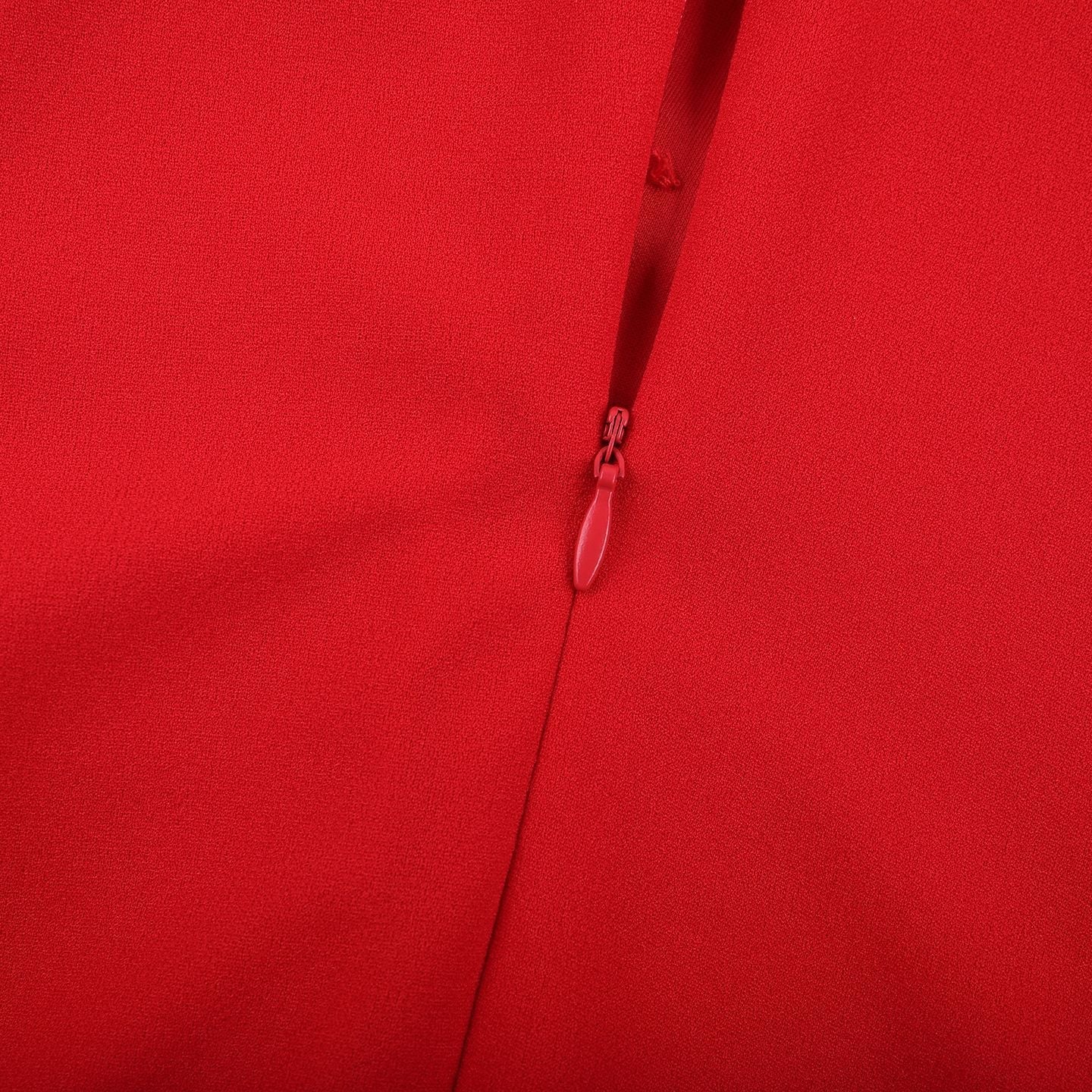 Carnes Midi Dress - Red