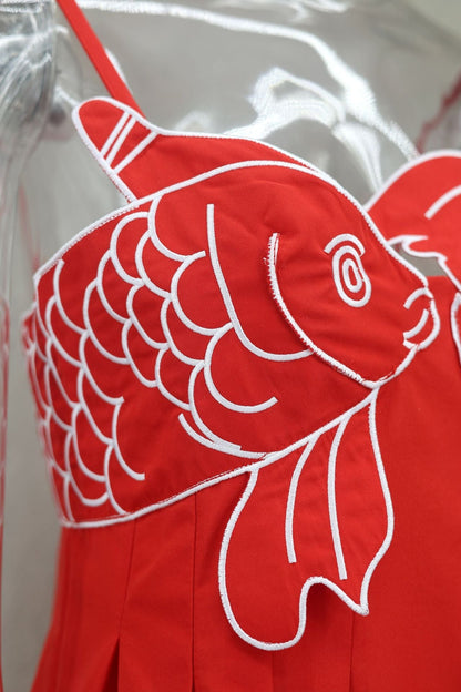 Valentina Maxi Dress - Red