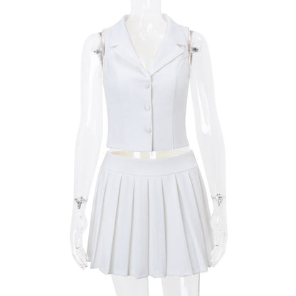 Hadid Co-ord - White