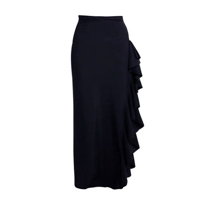 Eclipse Swimsuit Wrap Skirt - Black