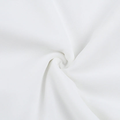 Fring Tube Dress - White