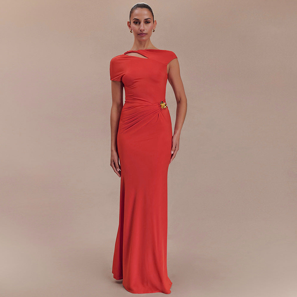 Gentry Maxi Dress - Orange