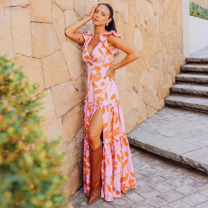 Springly Swimsuit Set - Pink