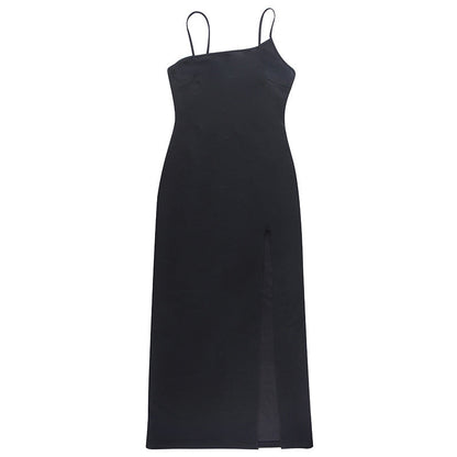 Sorano Slit Dress - Black