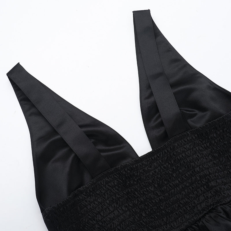 Snowdrop Mini Dress - Black