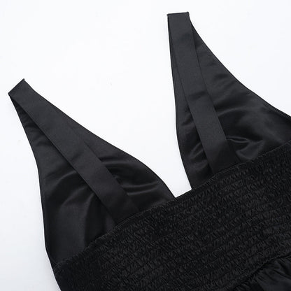 Snowdrop Mini Dress - Black