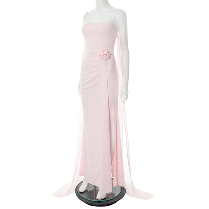 Zinnia Maxi Dress - Pink