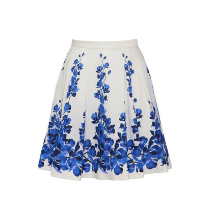 Monte Coast Bikini Short Skirt Set - Blue