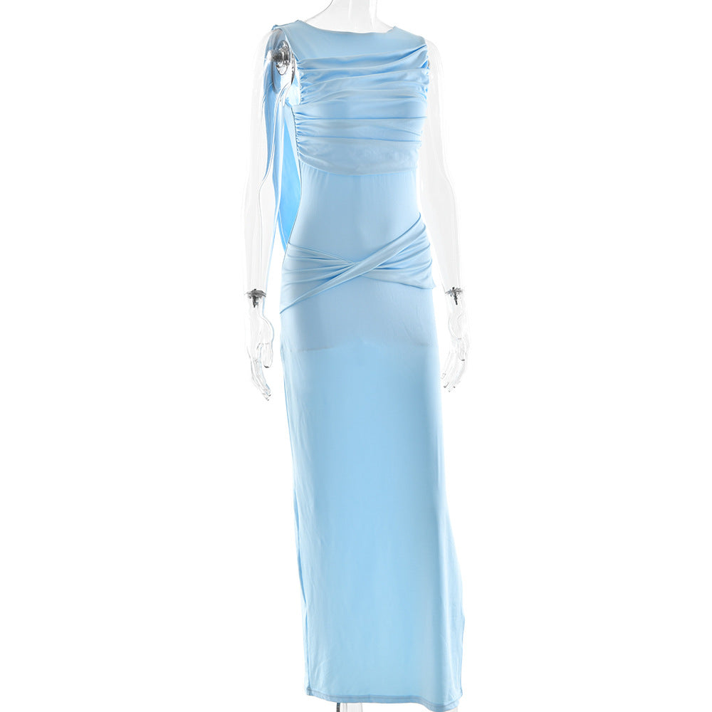 Ricosa Maxi Dress - Blue