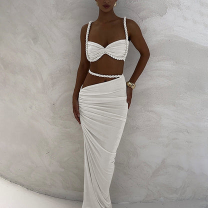 Makoko Co-Ord set - White