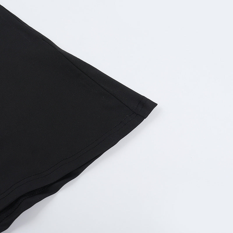 Irish Slit Dress - Black