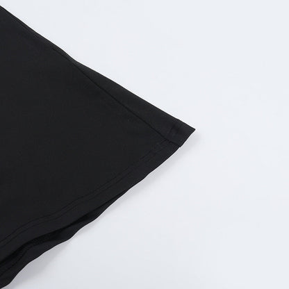 Irish Slit Dress - Black