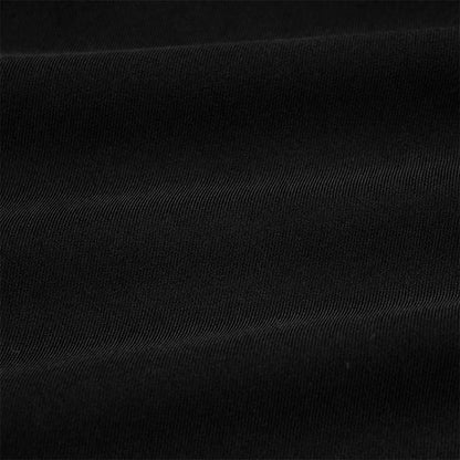 Exquisite Black Fashion Wide V-neck A Hem Dress