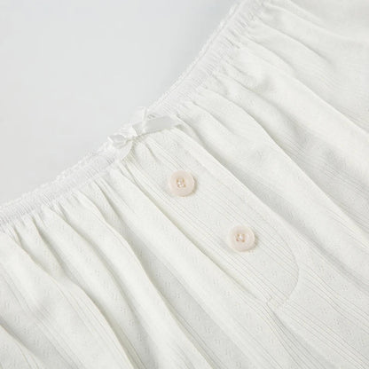 Pointelle Two Piece Pajama Set