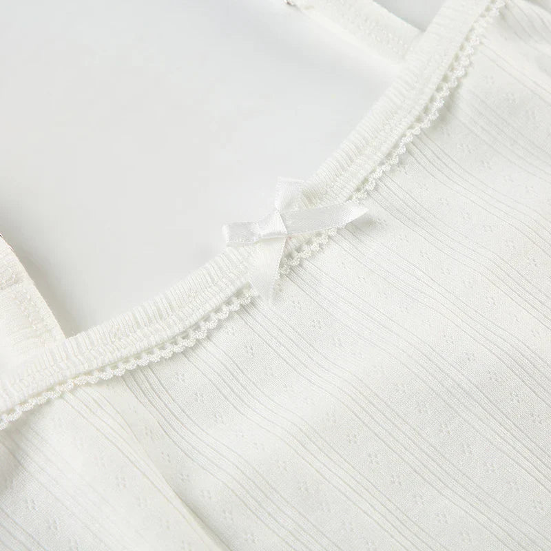 Pointelle Two Piece Pajama Set