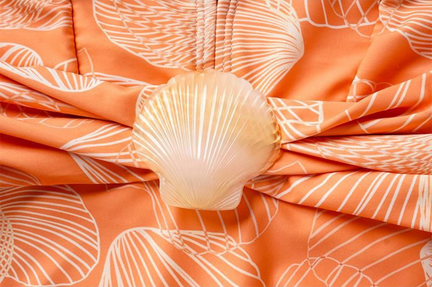 Dusty Rose Swimsuit Set - Orange