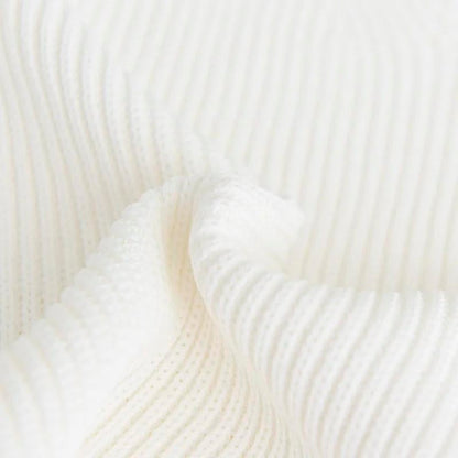 Sweetheart Neckline Knitted Top