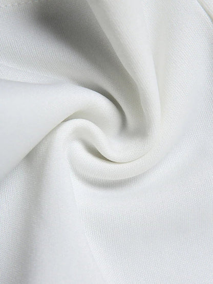 Tube Top & Mini Skirt Two Piece Set