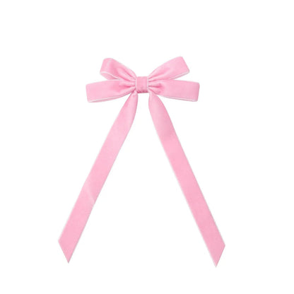 Large Velvet Wedding Long Ribbon Hair Accessory