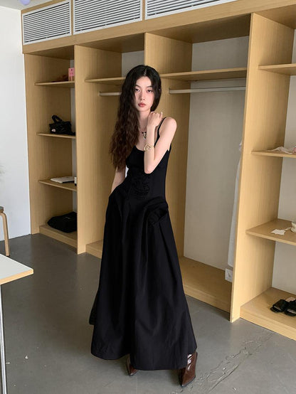 Vintage Corset Maxi Dress