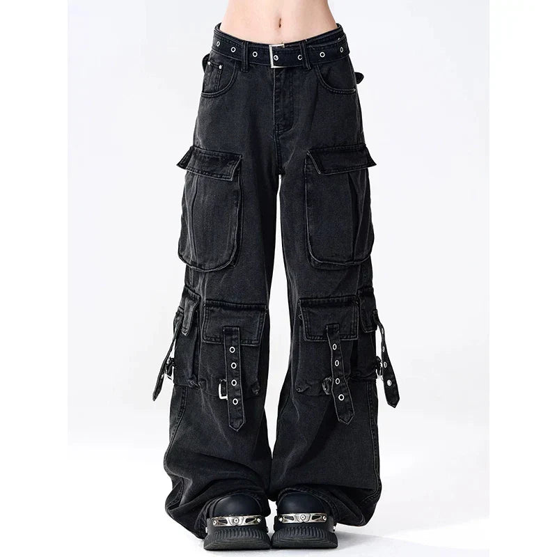 Y2K Japanese Cargo Halloween Pants