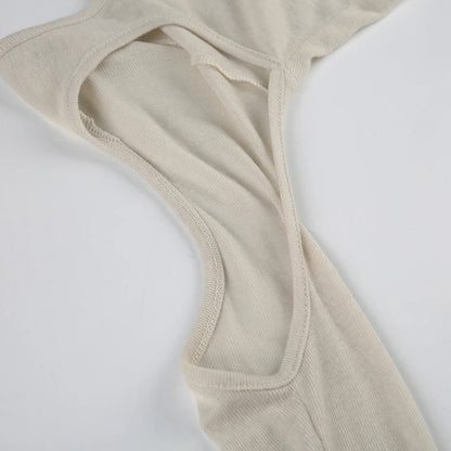 Y2K Cut Out Crop Top