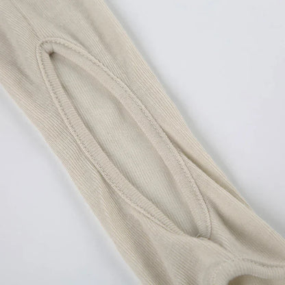 Y2K Cut Out Crop Top