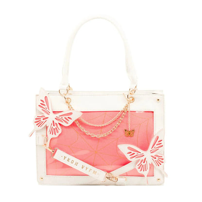 Vintage Gothic DIY Labyrinth Transparent Shoulder Ita Bag