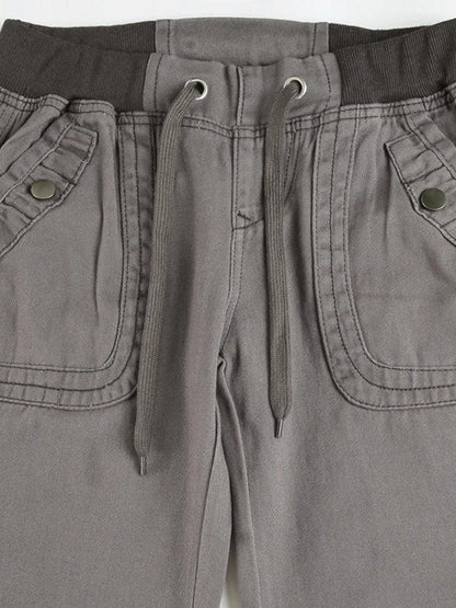 Y2K Low Waist Drawstring Pants