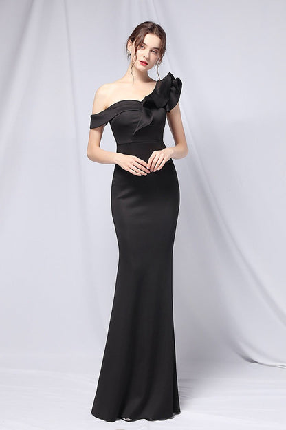 Off Shoulder Mermaid Maxi Party Dress