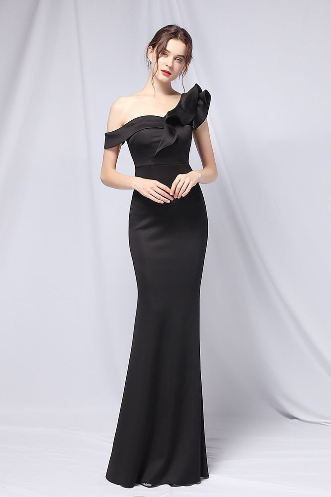 Off Shoulder Mermaid Maxi Party Dress