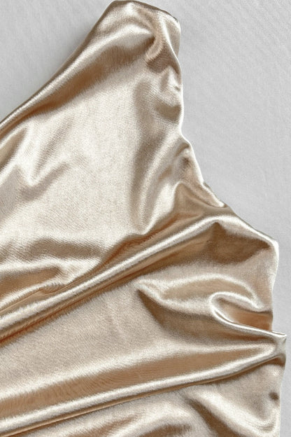 Asymmetric Tie Strap Party Dress