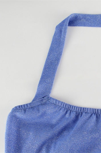 Luminous Mermaid Halter Neck Formal Dress