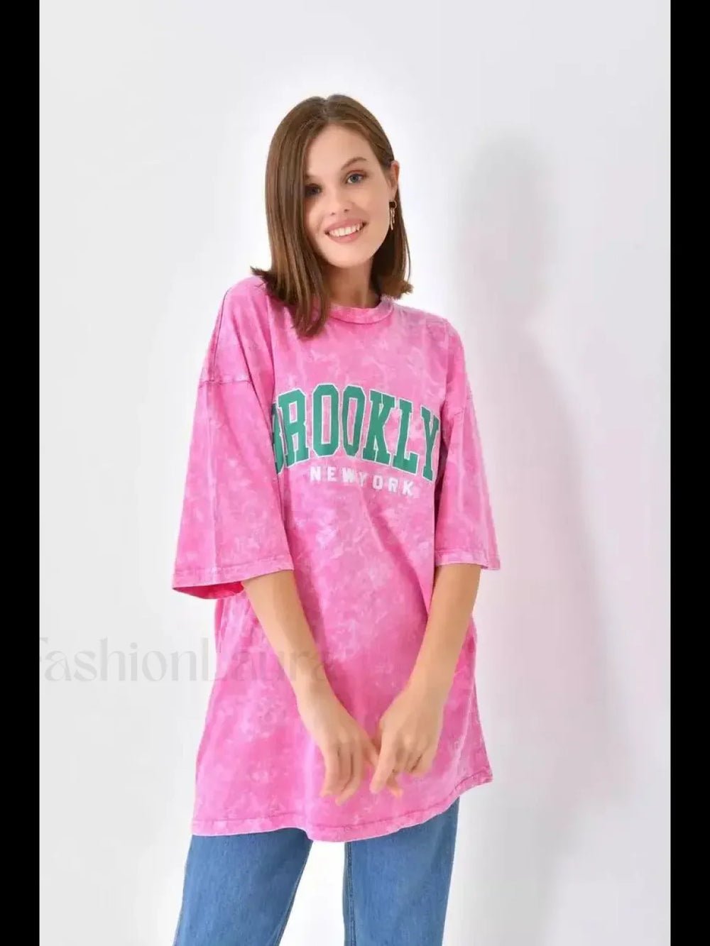 American Vintage Print Cotton T Shirt